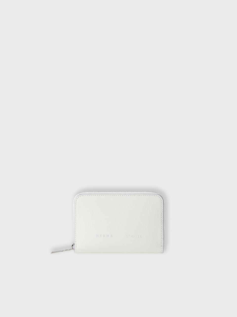 Rodi Zip Card Case White Bluebell Edge