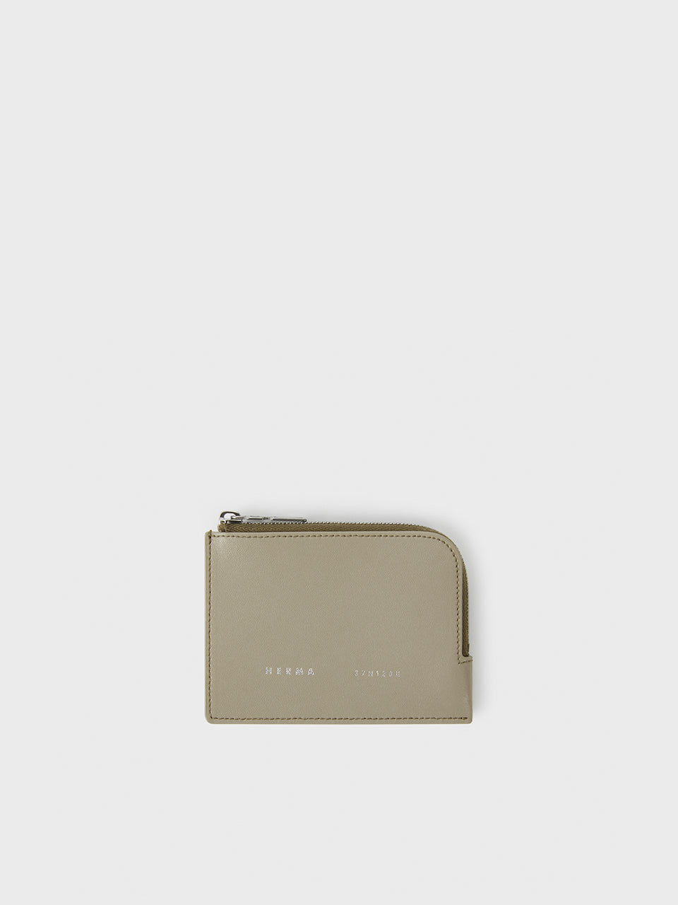 Arc Zip Card Case Ecru