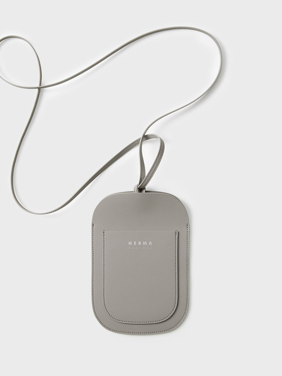 Poche Crossbody Pouch Grey