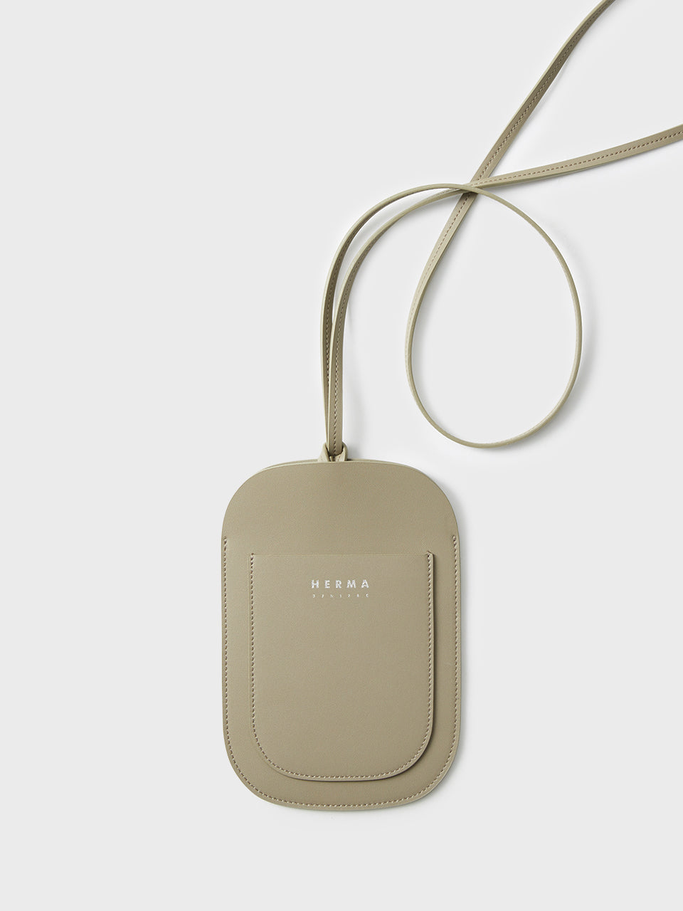 Poche Phone Case Crossbody Ecru