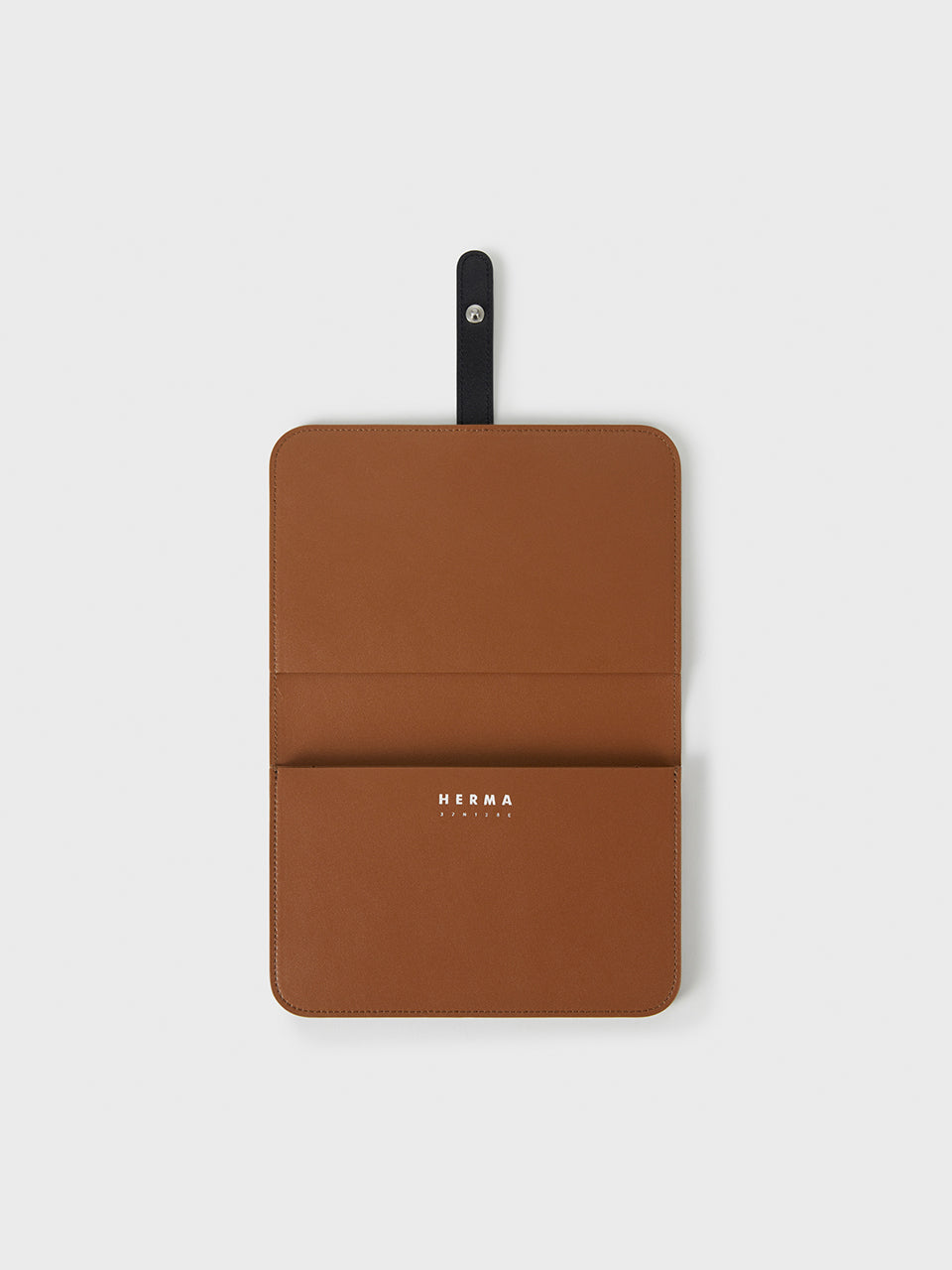 Voye Travel Wallet Wood Black Snap