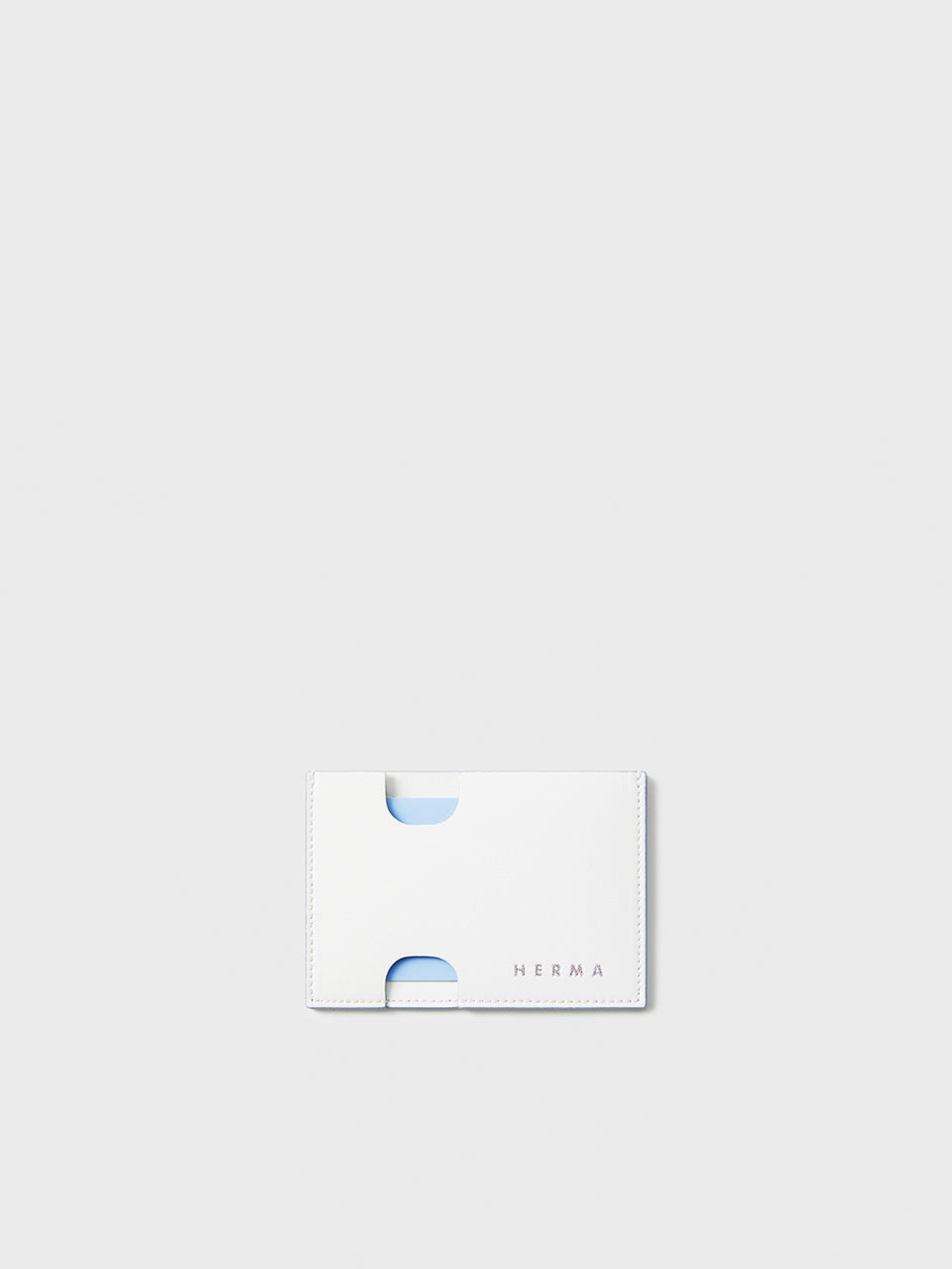 H Card Holder White Bluebell Edge