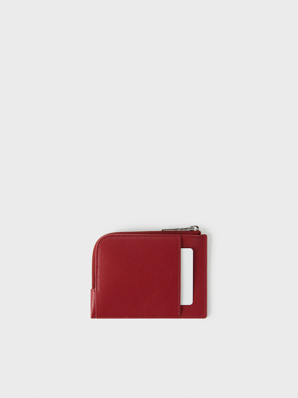 Arc Zip Coin Purse Red