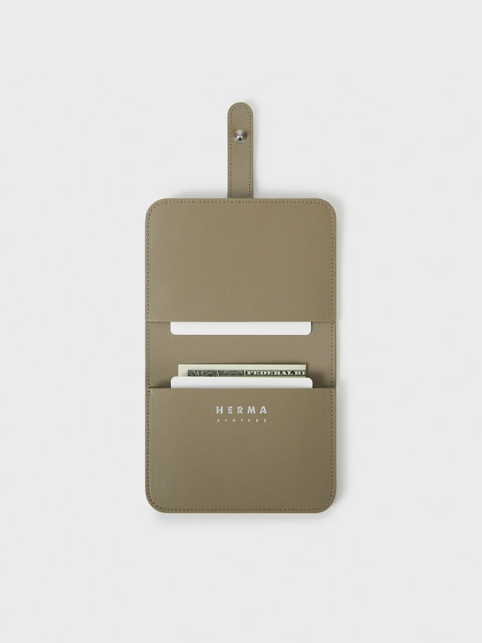 Mia Card Holder Ecru