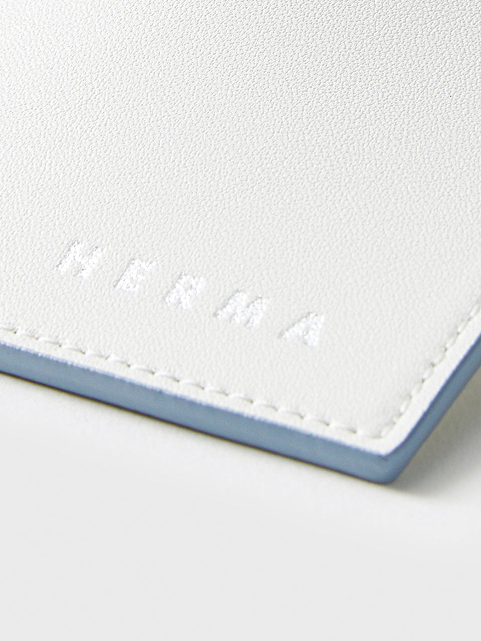 H Card Holder White Bluebell Edge