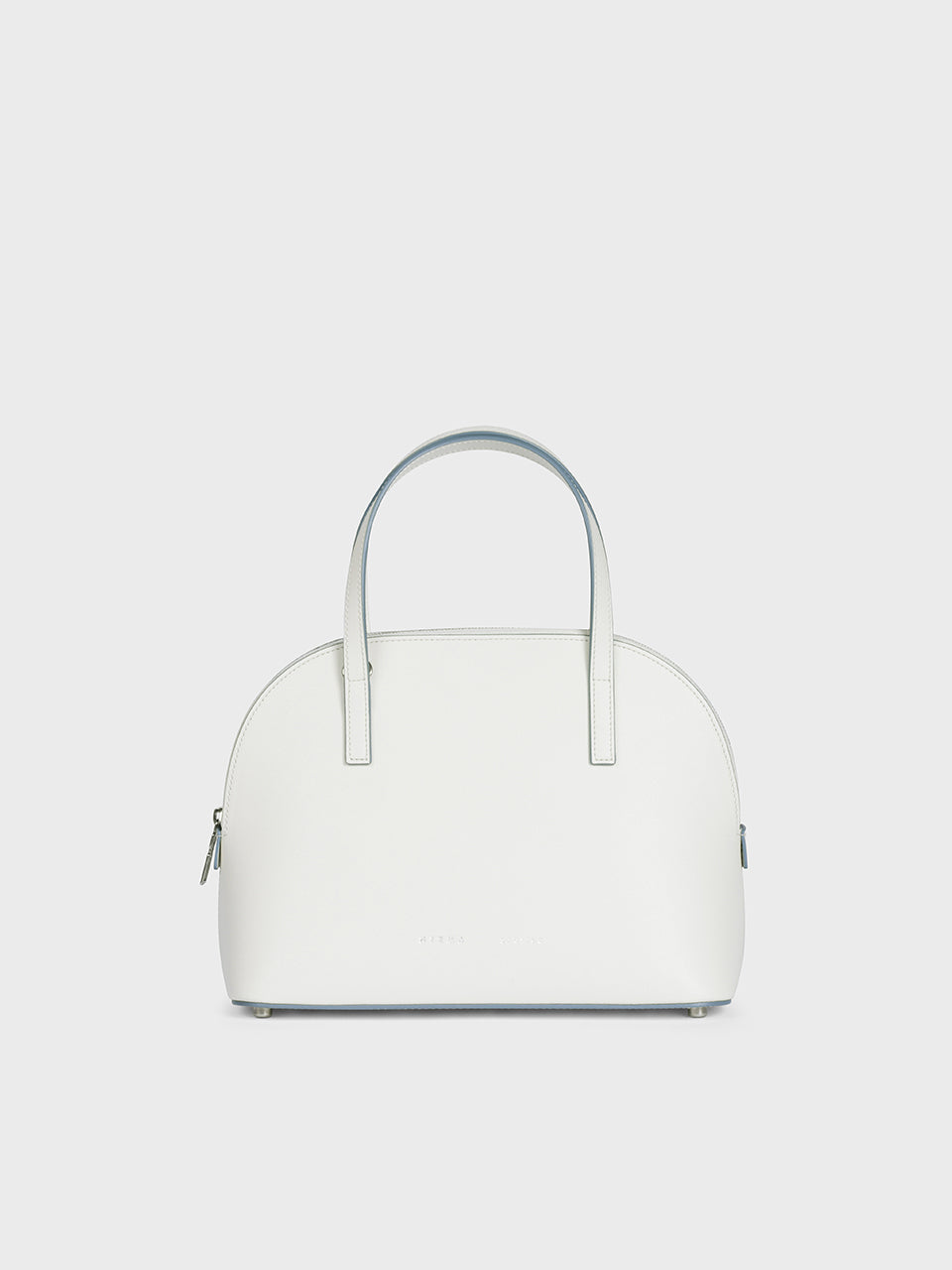 Loe 24 Top Handle Bag White Bluebell Edge